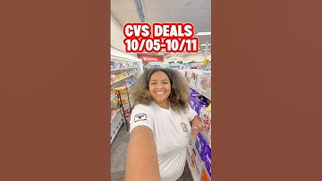 CVS DEALS 10/05-10/11 #cvs #cvspartner #cvsdeals