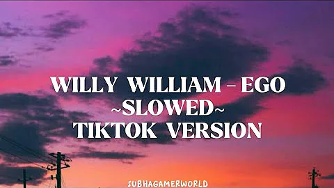 Willy William - EGO (Lyrics) [Slowed+TikTok Version]