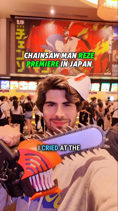 Chainsaw Man Reze Premiere in Japan 🤯