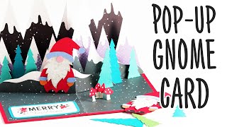 Pop-Up Christmas Card Tutorial: FREE Gnome & Tree Templates by The Crafts Channel 7,856 views 1 year ago 16 minutes