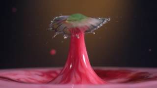Droplet Collisions at 5000fps   The Slow Mo Guys