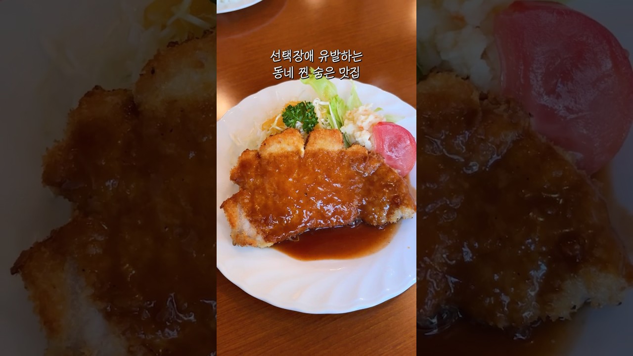 도쿄 숨은 맛집. 함바그vs돈가스 여러분의 선택은?!!!