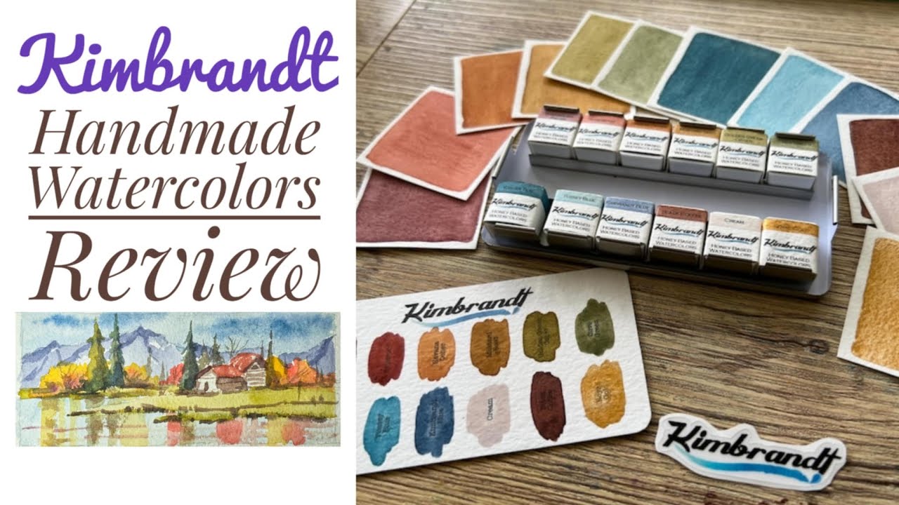Kimbrandt Handmade Watercolors Review!