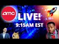 AMC STOCK -  🔴 LIVE | Short Squeeze and Options