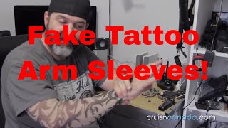Fake Tattoo Slip On Arm Sleeves