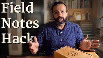 5 minuten durende hack maakt Field Notes 10x duurzamer