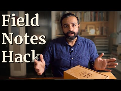 5 minute hack makes Field Notes 10x durable