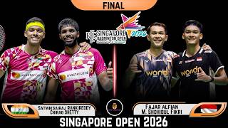 Final Class Match Rangkireddyshetty Vs Fajarfikri  Singapore Open 2026 Badminton