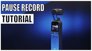 DJI Pocket 2 Pause Record Tutorial #shorts