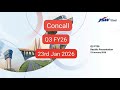 Concall Q3 FY26 JSW Steel Ltd 23rd Jan 2026 #JSW Steel Ltd