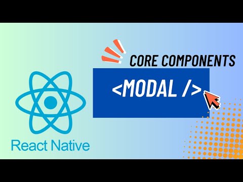 Learn React Native: Core Components - Modal