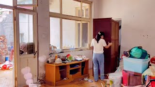 It's amazing that this talented Girl renovated her mother's old house ~ Room Cleaning and Makeover