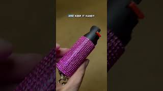 FIGHTSENSE Self Defense Pepper Spray - 1/2 oz Compact Size Maximum Strength Police Grade Formula