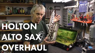 1925 Holton Alto Saxophone Overhaul Part 1