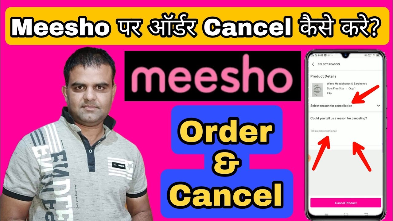 How To Cancel Order On Meesho L Meesho Par Order Cancel Kaise Kare L 