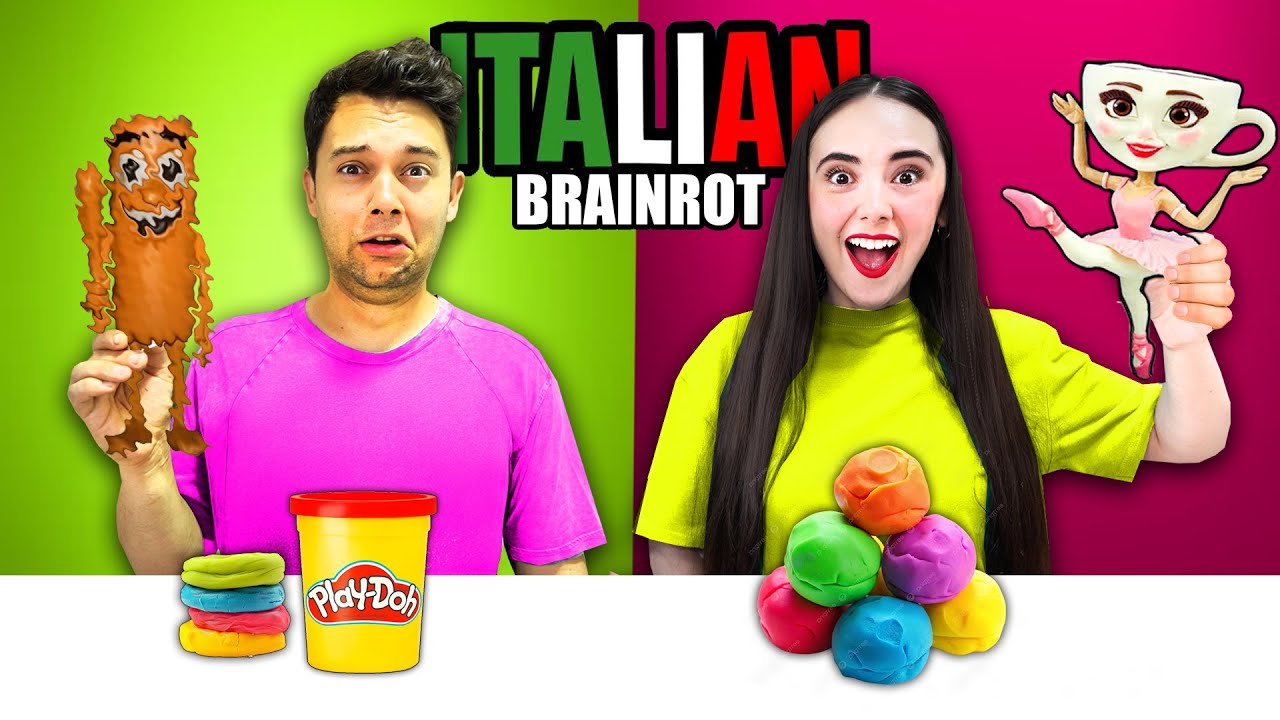 Facem ITALIAN BRAINROT din PLASTILINA ‼️