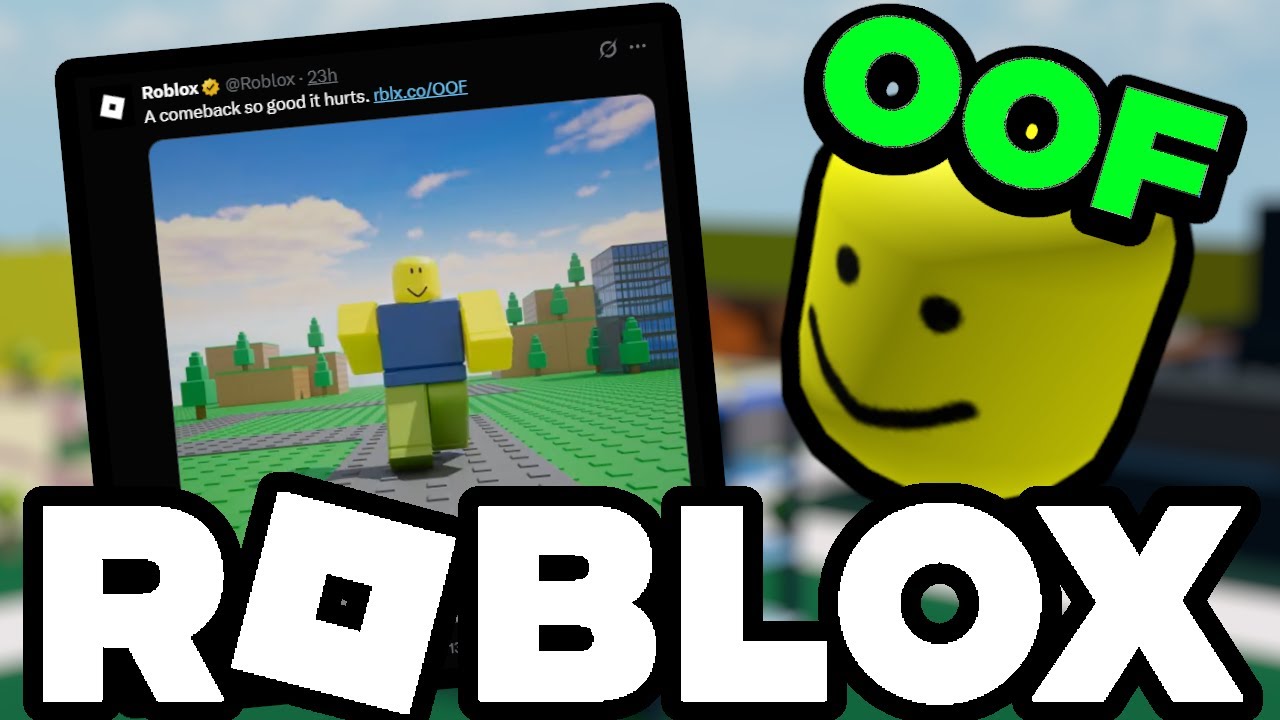 THE ROBLOX OOF SOUND IS BACK YouTube Maxresdefault 