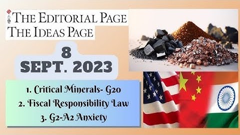 8th September 2023 | Gargi Classes The Editorials & Idea Analysis | By R.K. Lata