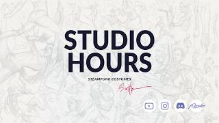 Steampunk Costume Drawing | Studio Hours with Steven Michael Hampton