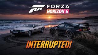 Delorean Photoshoot gets interrupted | Forza Horizon 6
