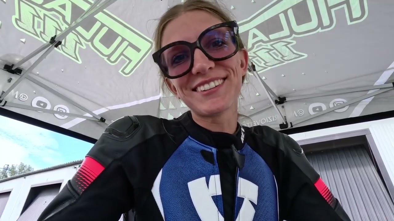 Caberg GP01 Carbon a versenypályán