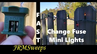 FAST - How to Change Fuse on Mini Lights Indoor Outdoor String Lights