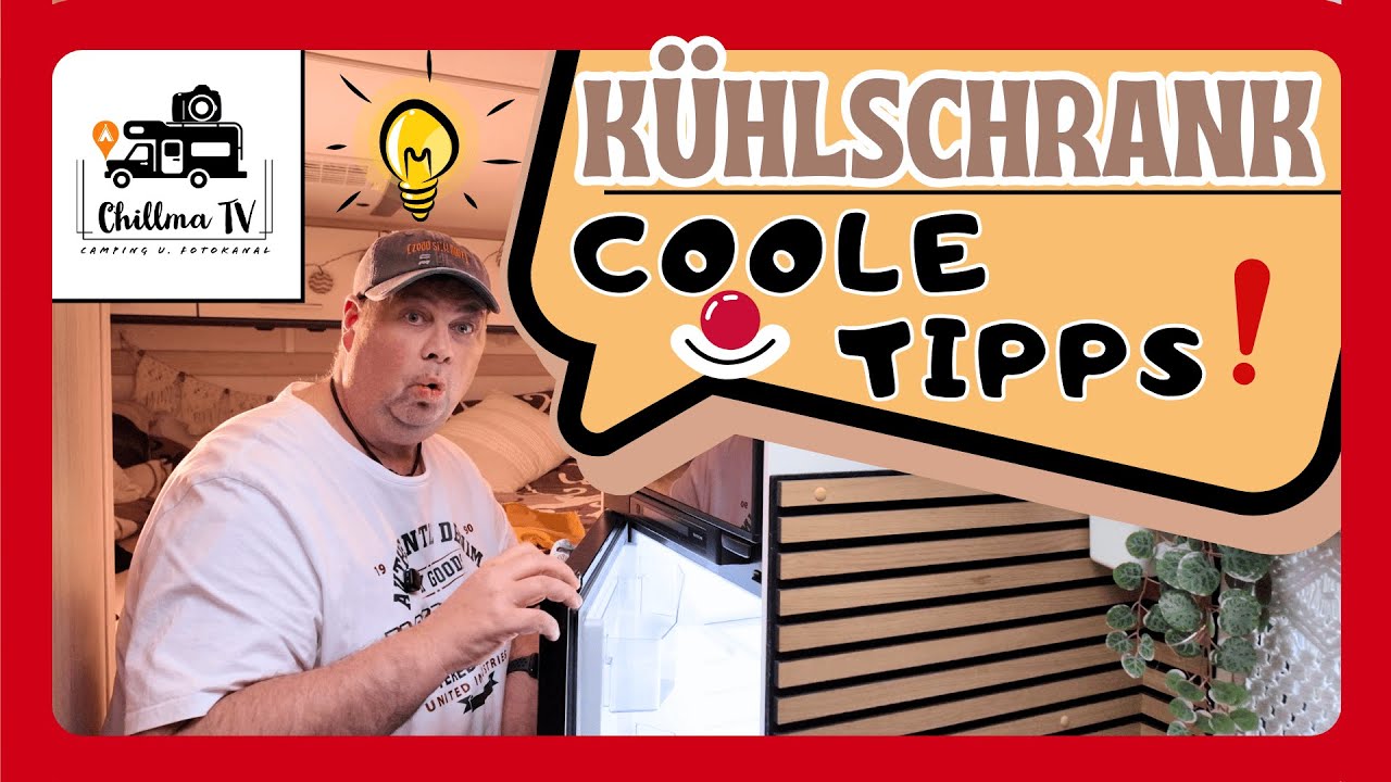 Absorber- Kühlschrank im Wohnmobil ❄️ Tipps zur besseren Kühlleistung - Wie machen wir es