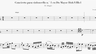 Haydn Cello Concerto Nº1, Mvt.2 ORCHESTRA ACCOMPANIMENT (practice version)