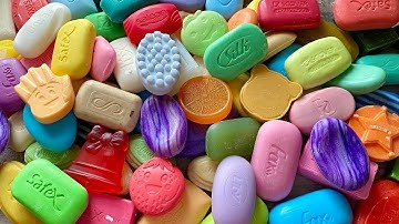 100 Soaps ASMR SOAP HAUL Unpacking Unwrapping Unboxing International Soaps using NEW Technique