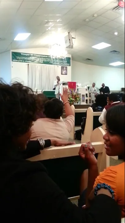 Reggie Buchanan first sermon