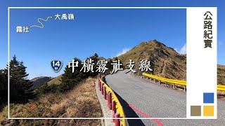 中橫霧社支線 臺14甲線全線路況(霧社–大禹嶺)20201031｜Provincial Highway 14A Road Condition 20201031