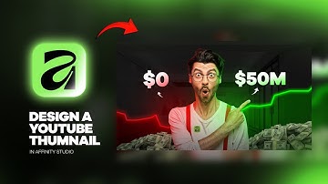 How to create a professional YouTube thumbnail in affinity