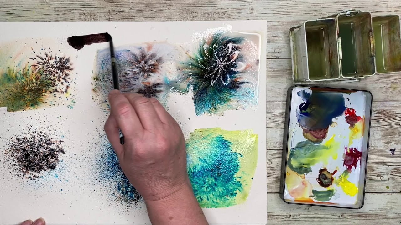WHAT IS BRUSHO? HOW I USE IT IN MY WATERCOLOUR PAINTING YouTube