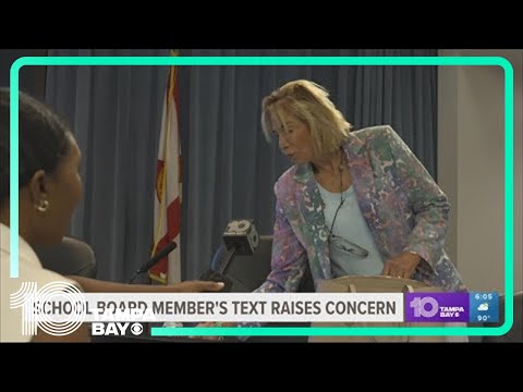 Hillsborough school board member's text connected to Just Elementary School closure raises concern