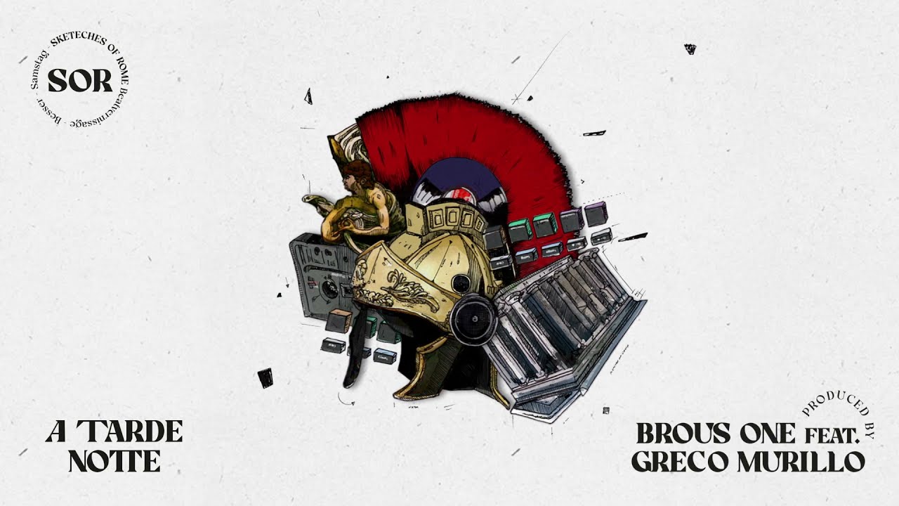 Brous One & Greco Murillo - A Tarde Notte [Sketches of Rome - Animation]