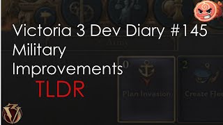 Famous Victoria 3 Dev Diary 145 - Military Improvements TLDR Net Worth