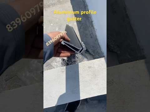 Aluminium Profile Gutter Viral Shortsfeed Shorts Youtubeshorts Hpl Acp Front Elevation