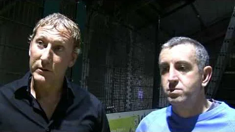 Parlour and Winterburn on Arsenal, England and Eil...