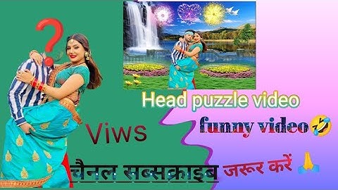HEAD PUZZLE | #headpuzzle #fannyvideo #comedy  @YoutubeWaleBaba86 #trending#video