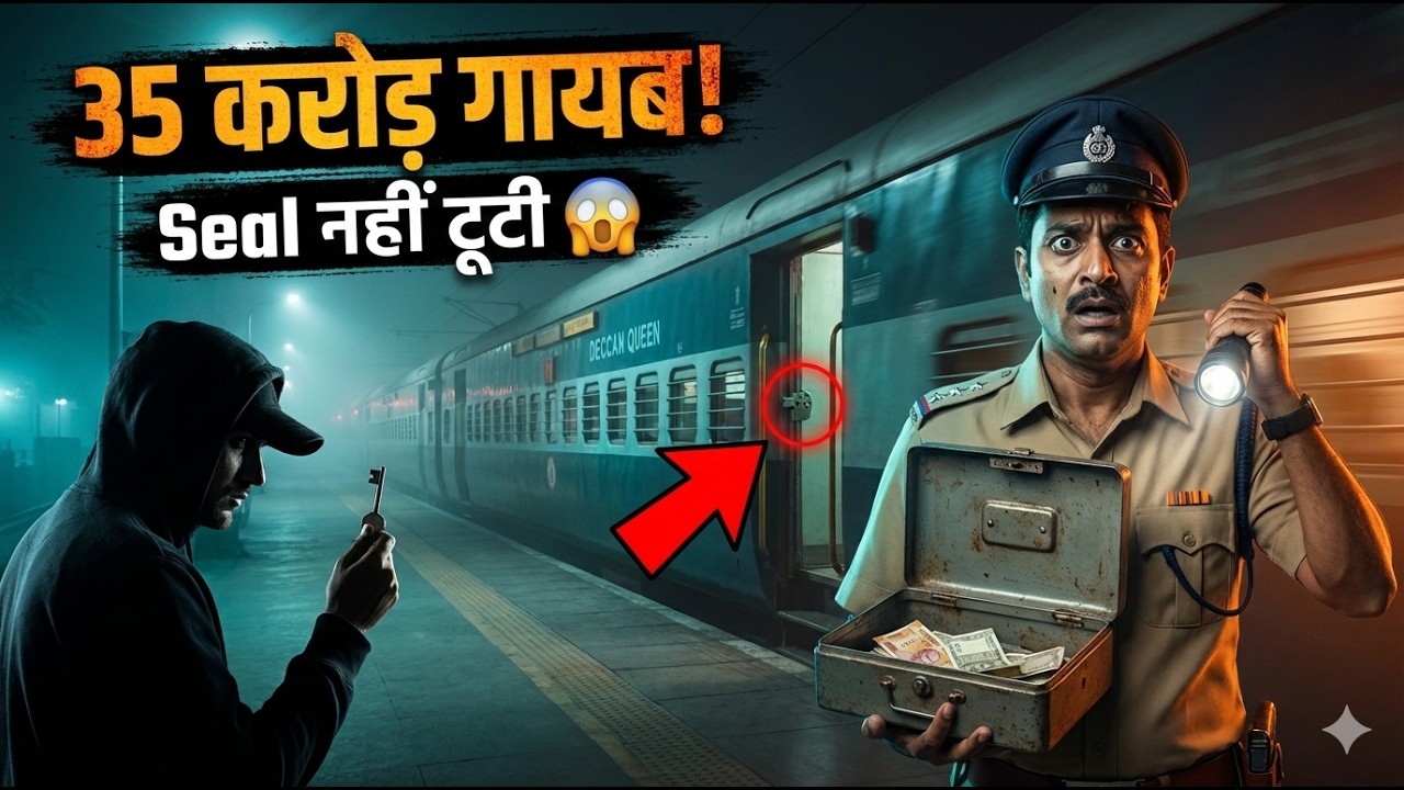 Deccan Queen Train Robbery 1993 | ₹3 Crore Vanished Without Breaking Seal | Full Case Study