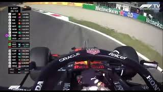 Max Verstappen & Lewis Hamilton crash Monza race