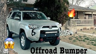 STUBBY 4RUNNER BUMPER C4 STYLE INSTALL