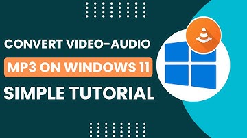 How To Convert Video To Audio MP3 on Windows 11! [Using VLC]