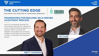 The Cutting Edge -episode 003 - featuring Jim Falbe of Saguaro Capital