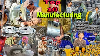Overall Youtube Top 10 Most Popular Professionals Work Manufacturing and Repairing Videos|