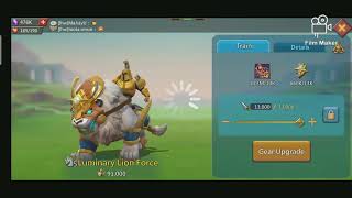 Lords Mobiles - Its time to complete the research and open the t5 troops..