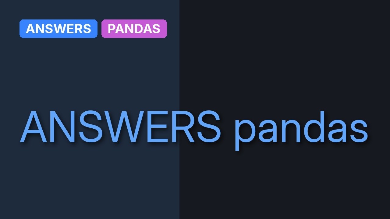 Working with Pandas Groupby and multiple rows - YouTube