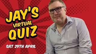 Virtual Pub Quiz, Saturday 29th April!