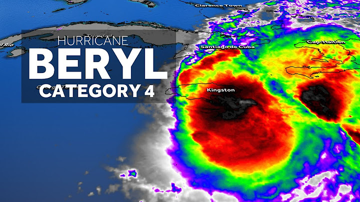 Major Hurricane Beryl approaches Jamaica, while the Deep South deals with extreme heat