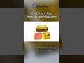 Customizable Gold Plastic Food Trays for B2B Suppliers | Durable & Stylish Packaging Solutions